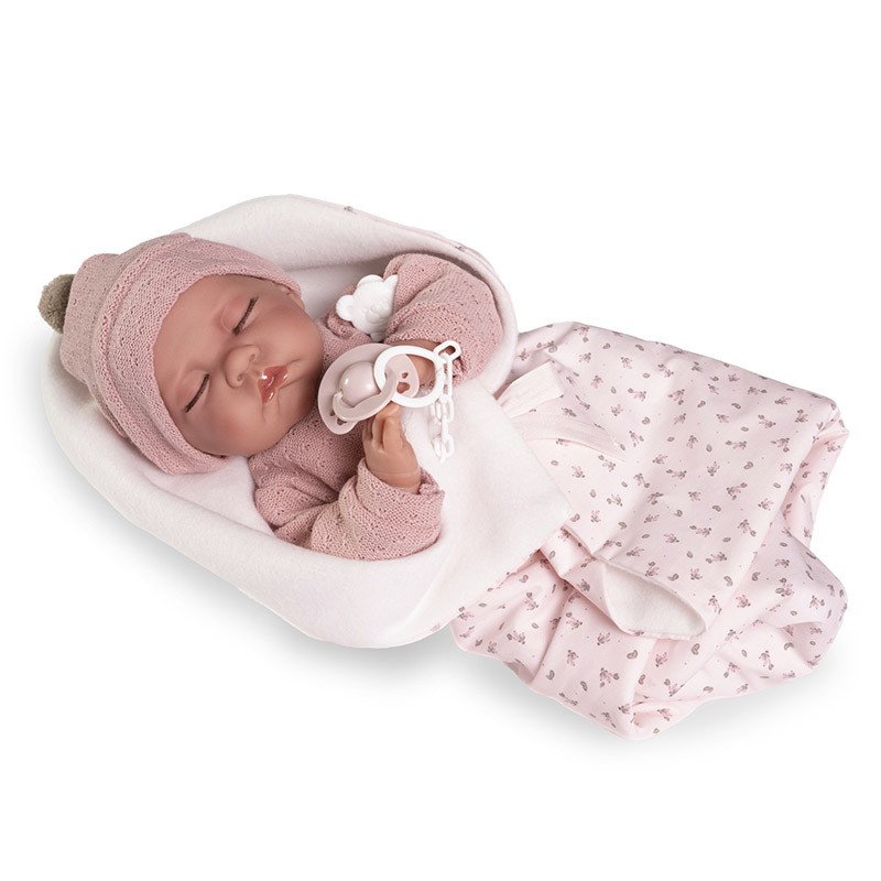 MUÑECA RECIEN NACIDA LUNA CON