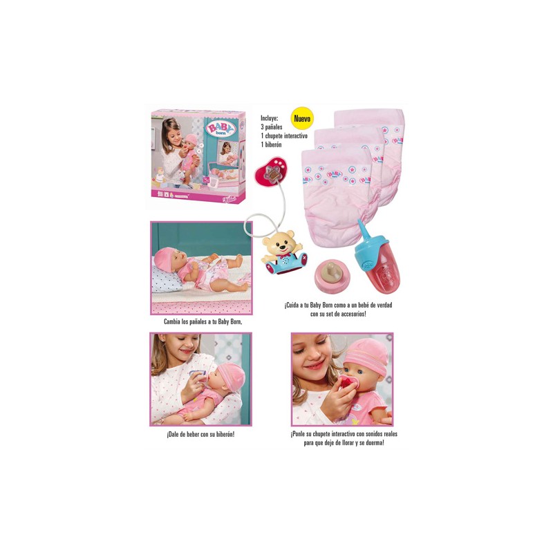 BABY BORN PACK DE ACCESORIOS