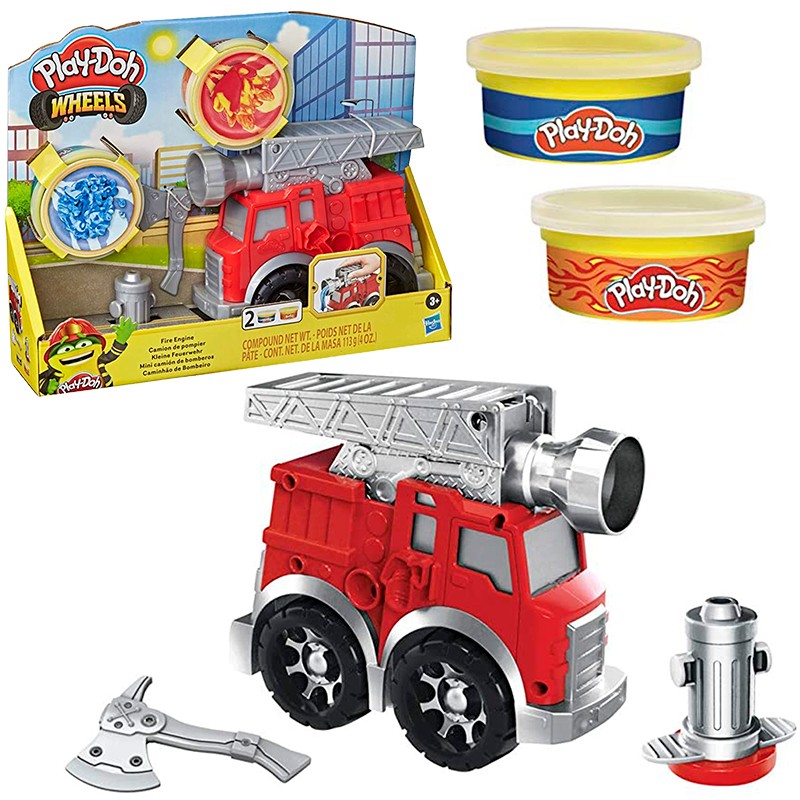 PLAYDOH MINI CAMION DE BOMBERO