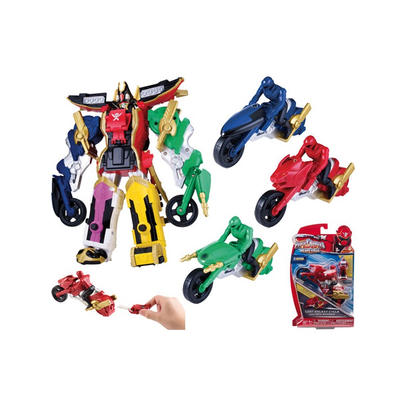 POWER RANGERS MOTOS ATAQUE SUP