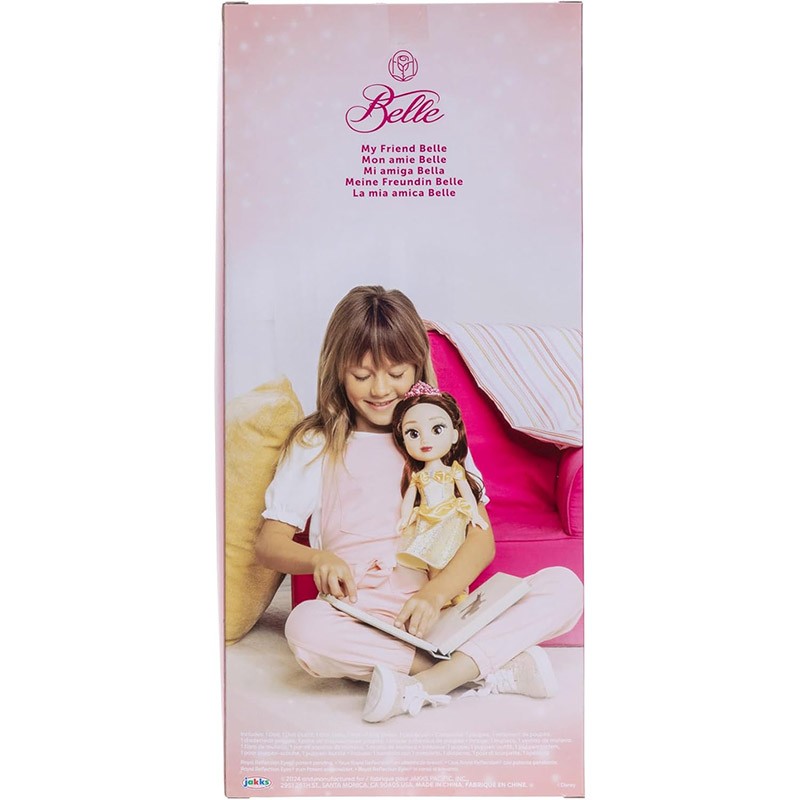 MUÑECA PRINCESA BELLA 38 CM