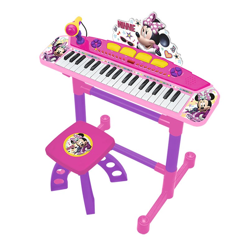 MINNIE ORGANO CON PIE Y BANQUE