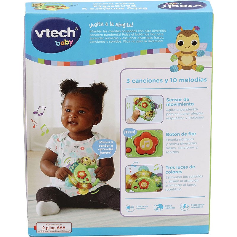 BABY SONAJERO Y PANDERETA ABEJ