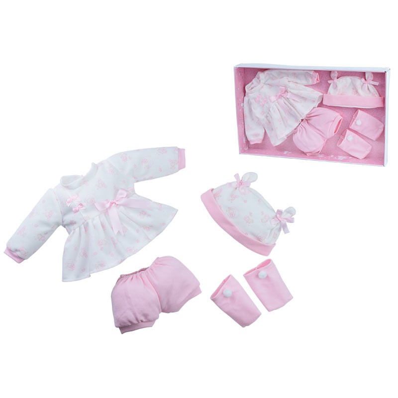 VESTIDO REBORN POLOLO Y CAMISE