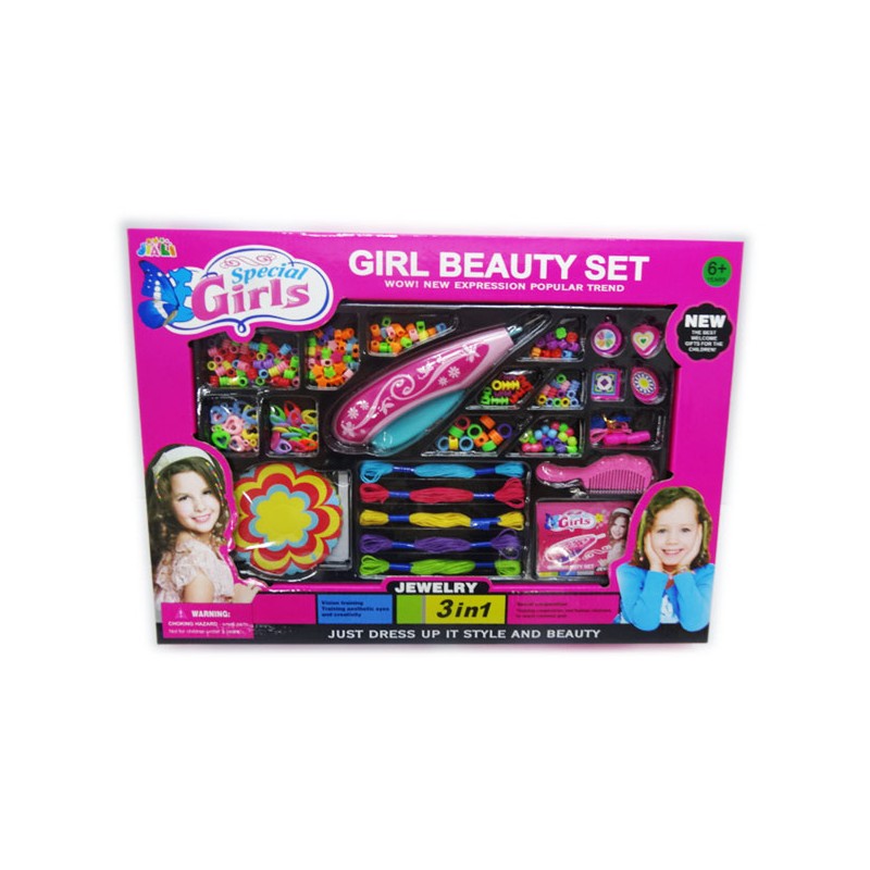 CAJA ABALORIOS PLASTICO CON MA