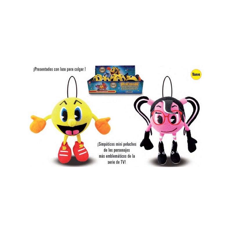 PACMAN MINI PELUCHES