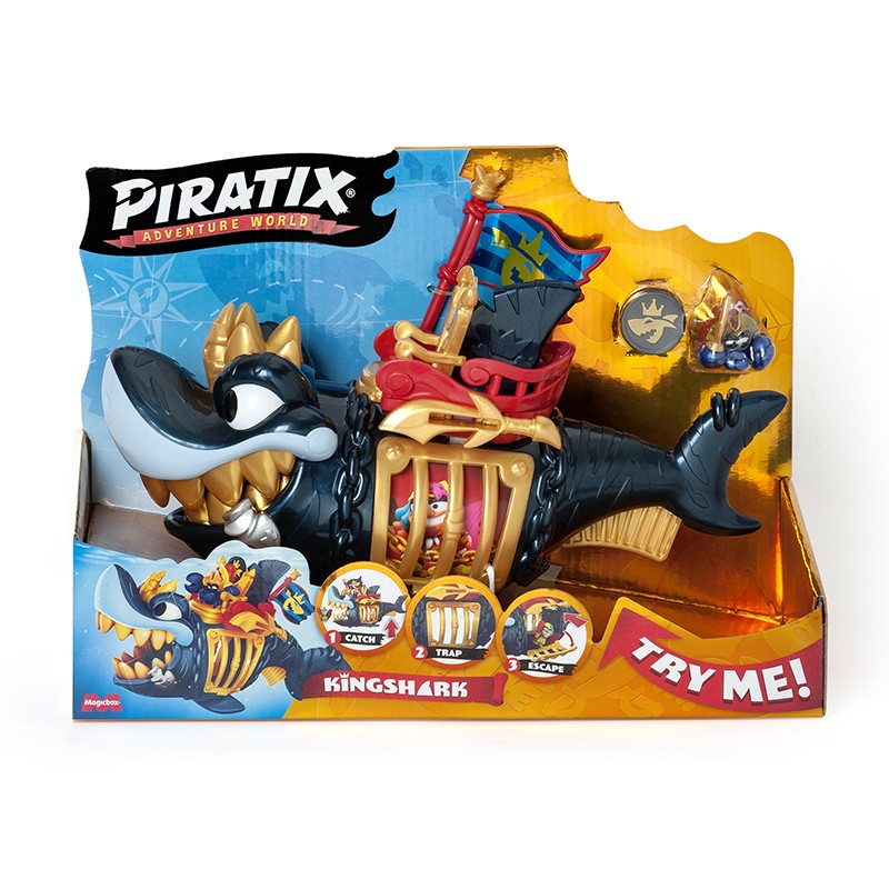 PIRATIX KING SHARK GOLDEN TEET