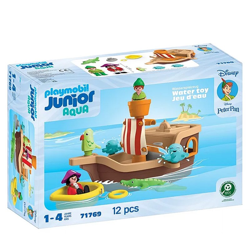 JUNIOR & DISNEY EL BARCO PIRATA DE PETER PAN
