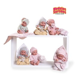 MUÑECA PICOLIN EXPOSITOR ARRUYITO 21 CM