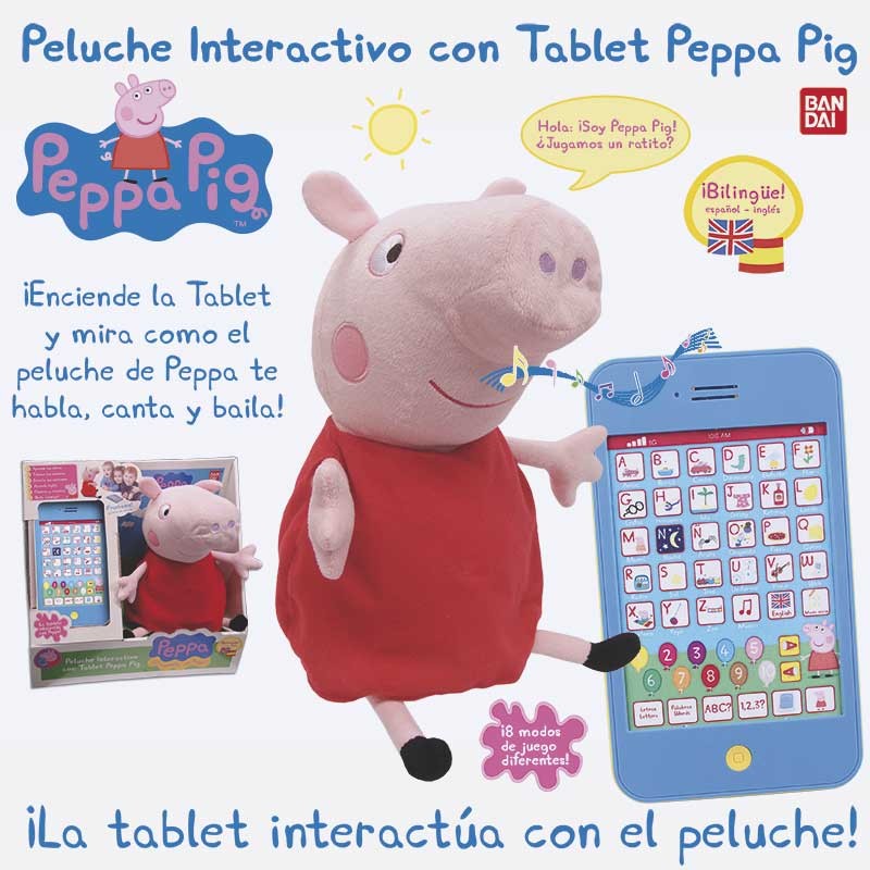 PELUCHE INTERACTIVO CON TABLET