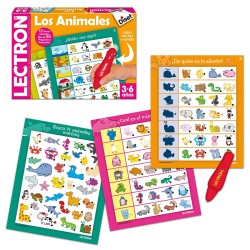 LECTRON LAPIZ LOS ANIMALES