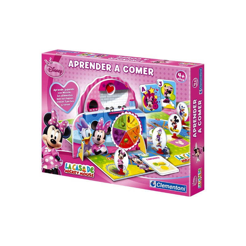 MINNIE APRENDER A COMER