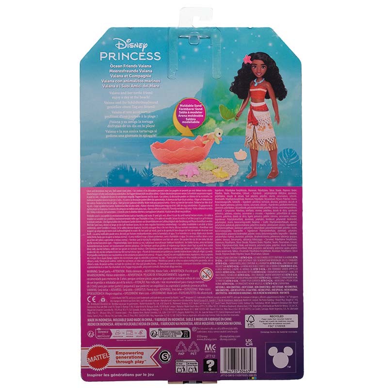 DISNEY PRINCESS VAIANA Y MASCOTAS