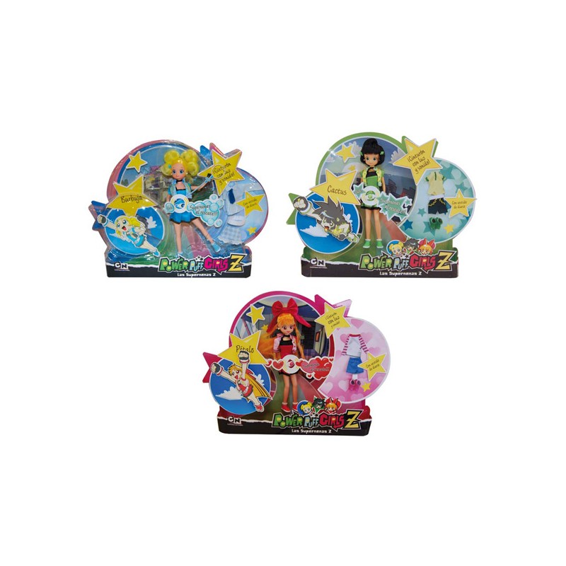 POWER GIRLS CON VESTIDO EXTRA