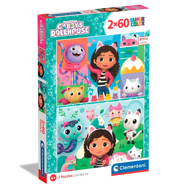 PUZZLE 2x60P LA CASA DE MUÑECA