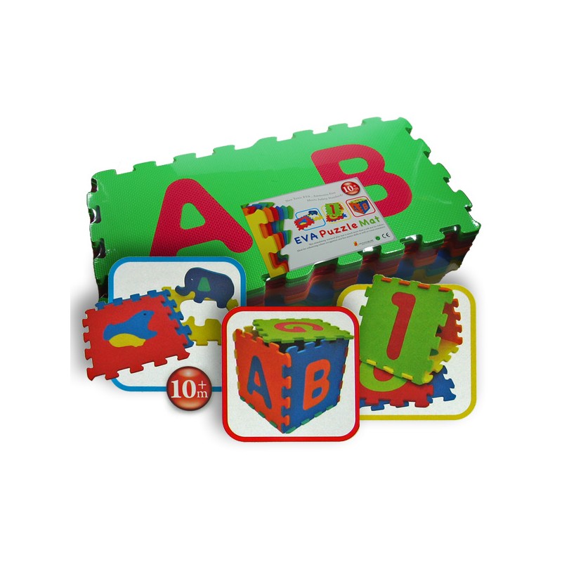 EVA SUELO LETRAS 26 PZAS. 32X3