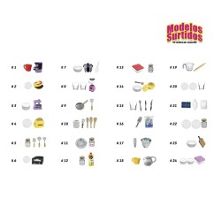 MINI WORLD ACCESORIOS DE COCIN