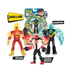 BEN 10 FIGURAS DELUXE LUZ Y SO