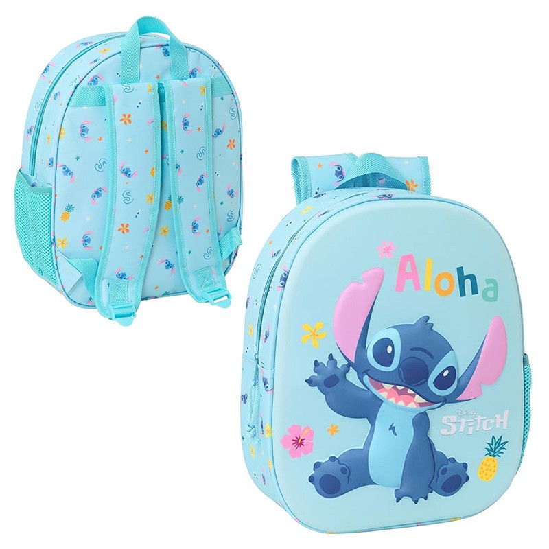 MOCHILA 3D STITCH 3D