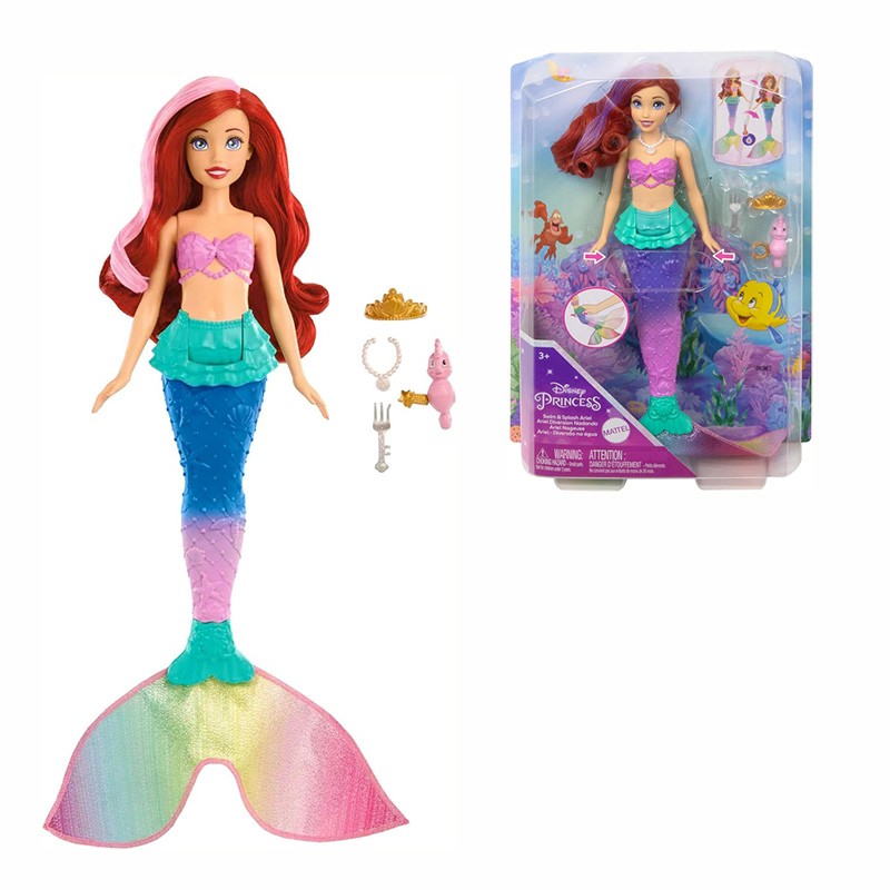 DISNEY PRINCESS ARIEL CAMBIA D