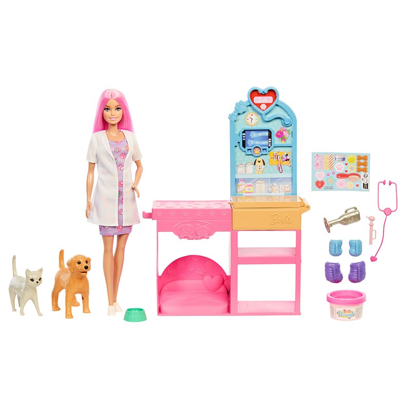 BARBIE Y CLINICA VETERINARIA