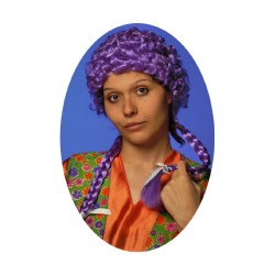 PELUCA COLORES TRENZAS