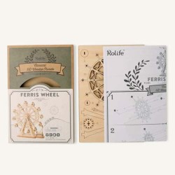 PUZZLE MODERN 3D WOODEN PUZZLE