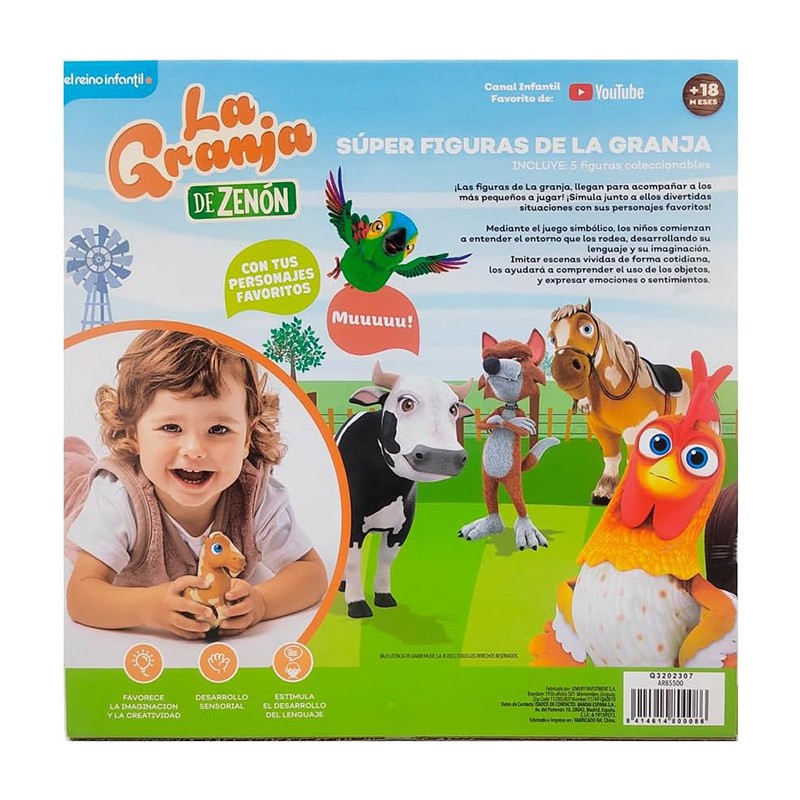 GRANJA DE ZENON PACK 5 SUPER FIGURAS