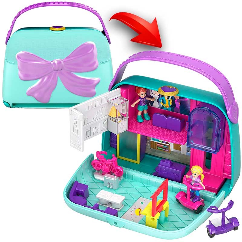 POLLY POCKET COFRE CENTRO COME
