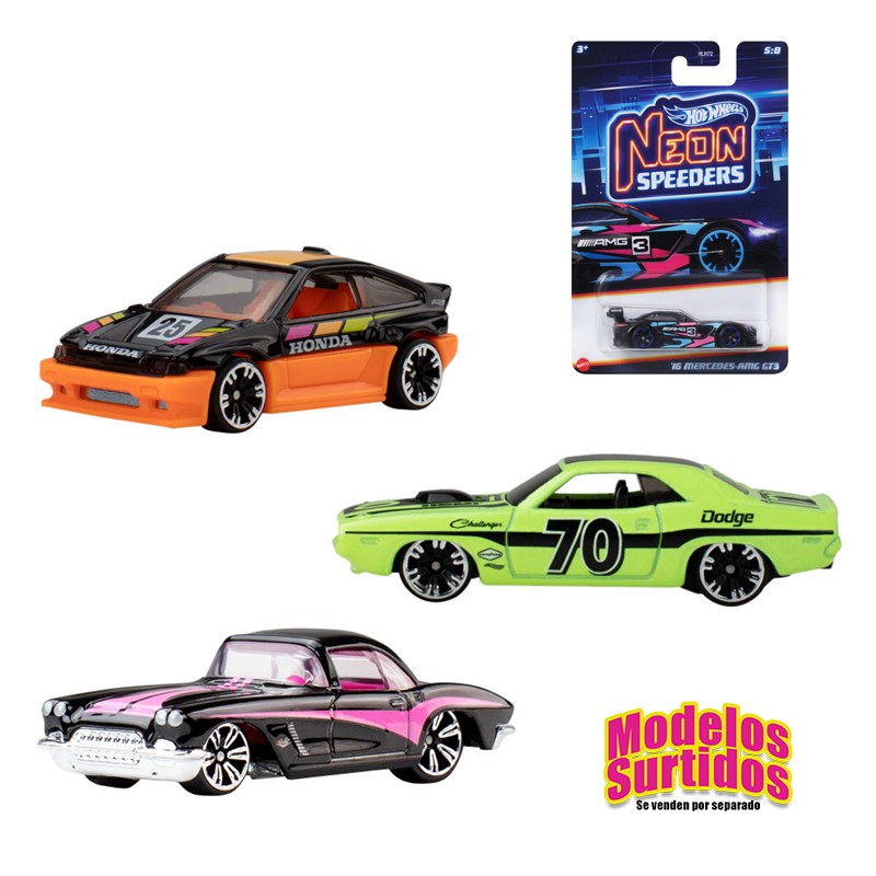 HOTWHEELS SILVER SERIES NEON C