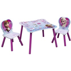 MESA CUADRADA Y 2 SILLAS FROZE