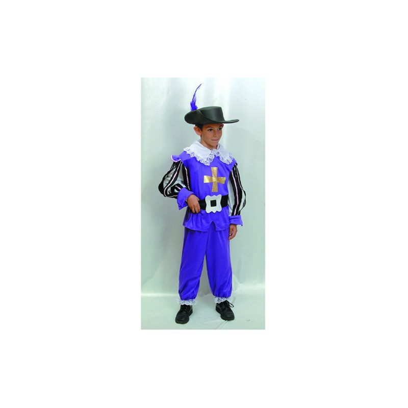 DISFRAZ MOSQUETERO T.7-9AÑOS