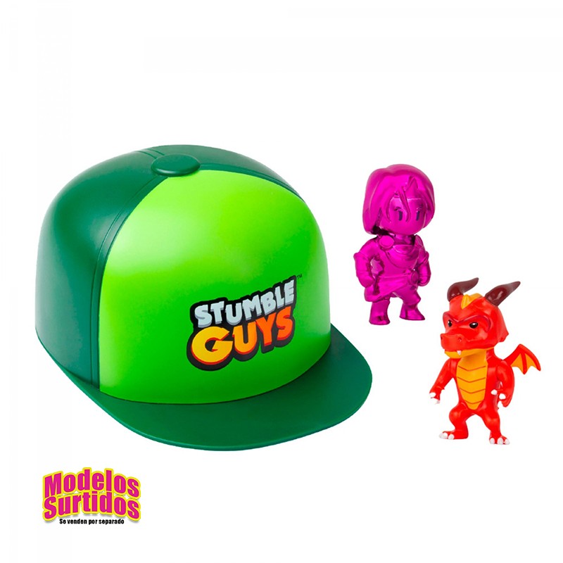 STUMBLE GUYS PACK GORRA CON 2