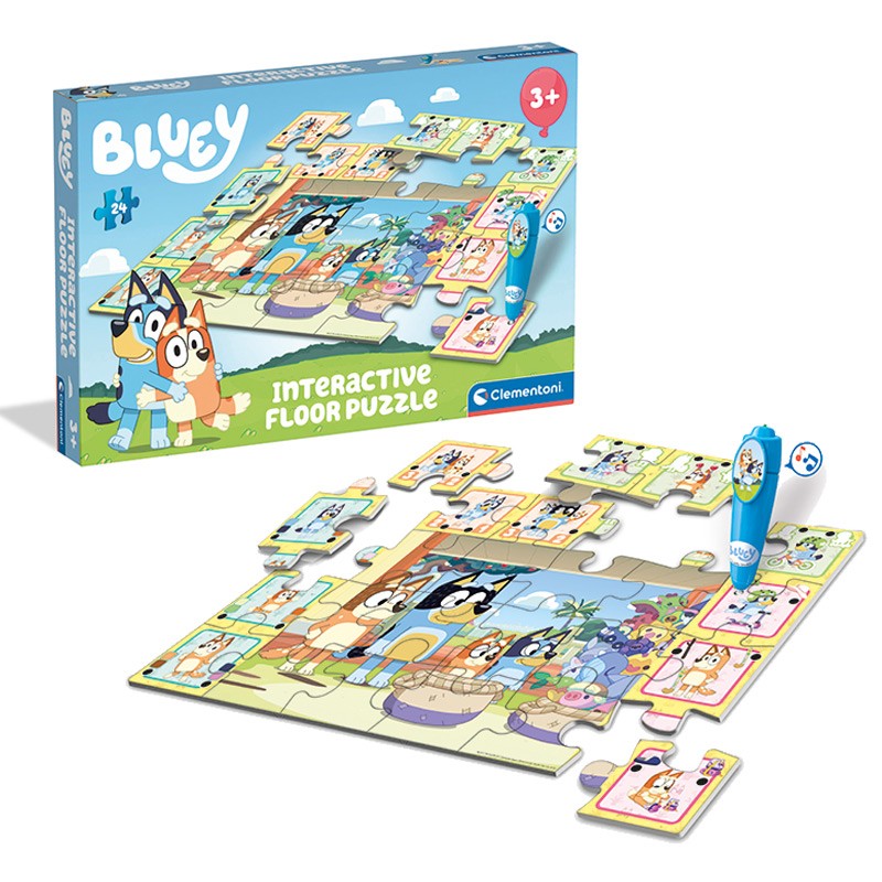 INTERACTIVE FLOOR PUZZLE BLUEY