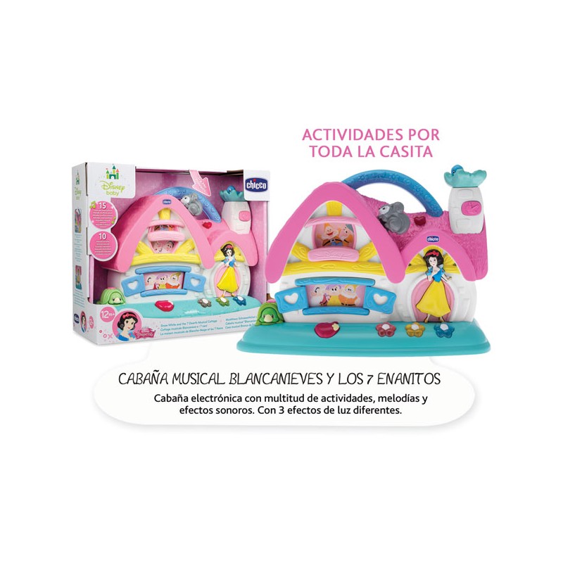 CABAÑA MUSICAL BLANCANIEVES Y