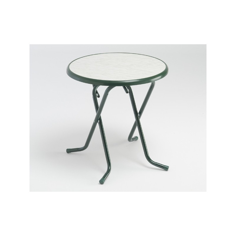 MESA REDONDA 70 CM - MARMOL -