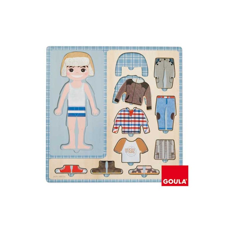 GOULA VESTIR NIÑO