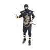 DISFRAZ AD NINJA DORADO T.UNIC