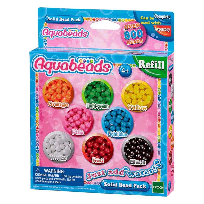 AQUABEDS PACK ABALORIOS SOLIDO