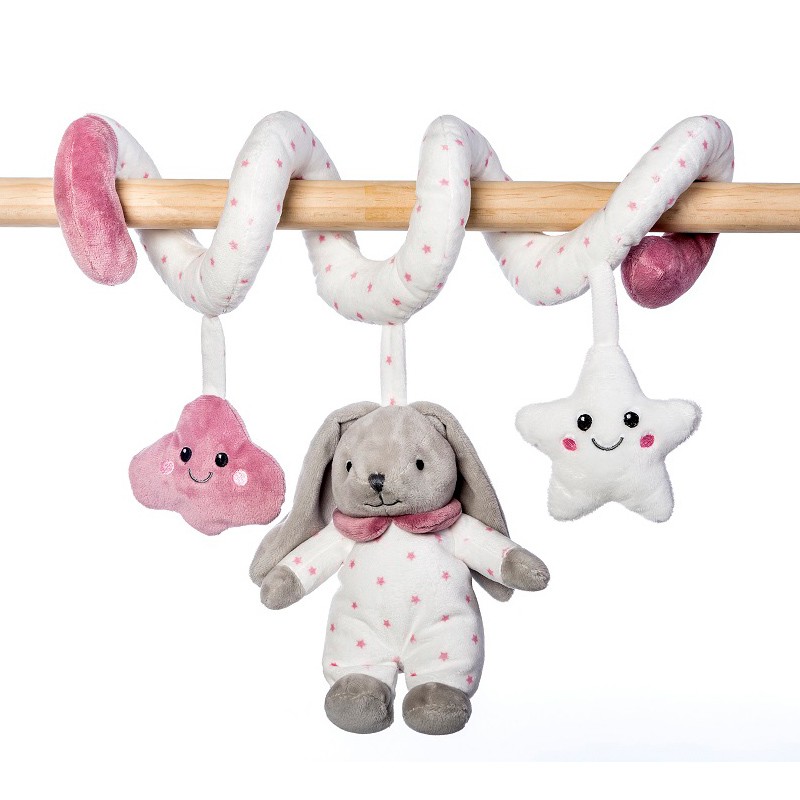 ESPIRAL CONEJITOS ESTRELLAS RO