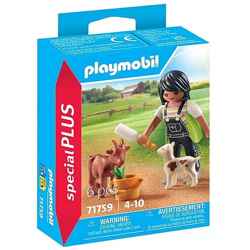 SPECIAL PLUS MUJER CON CABRAS