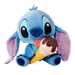 PELUCHE STITCH CON HELADO 25CM