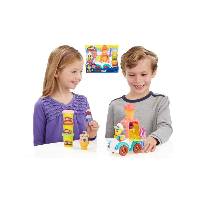 PLAYDOH TOWN CAMION DE HELADOS