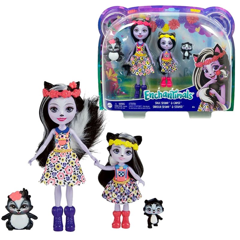 ENCHANTIMALS HERMANAS SAGE Y S