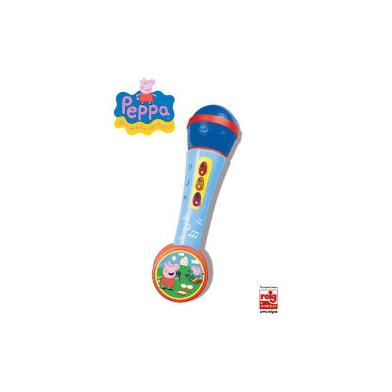 PEPPA PIG MICRO DE MANO CON AM