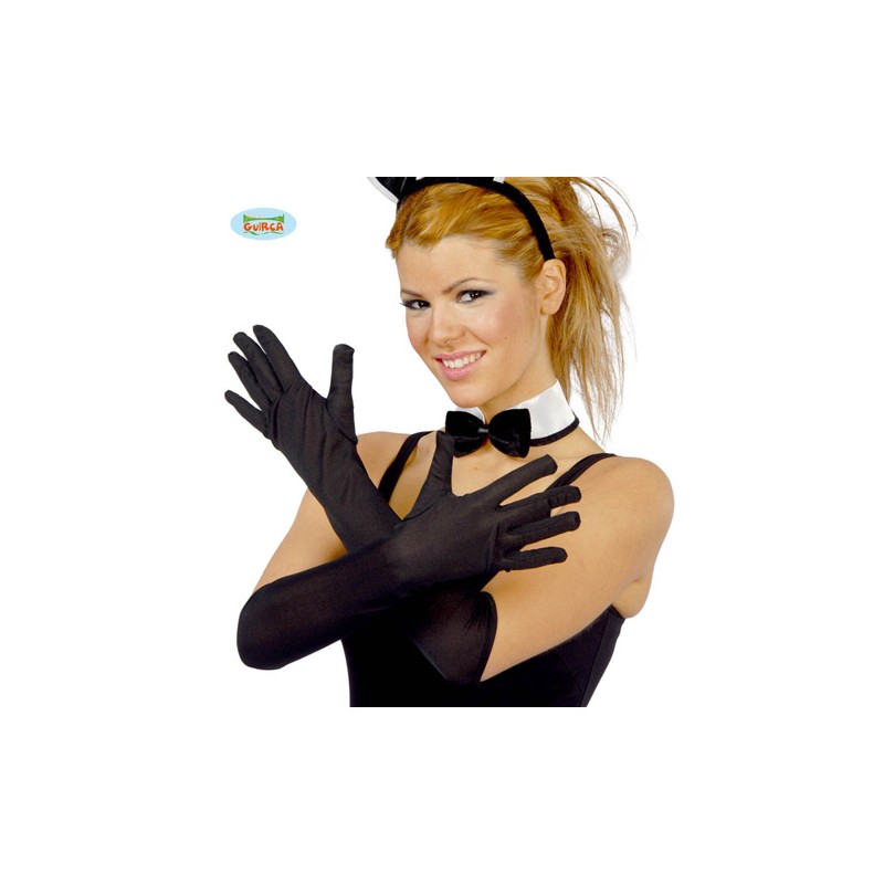 GUANTES NEGROS 45 CMS