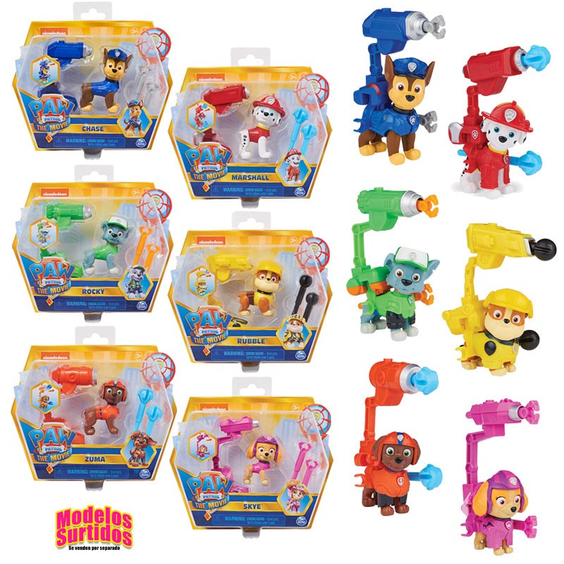 PAW PATROL PACK ACTION-MOVIE