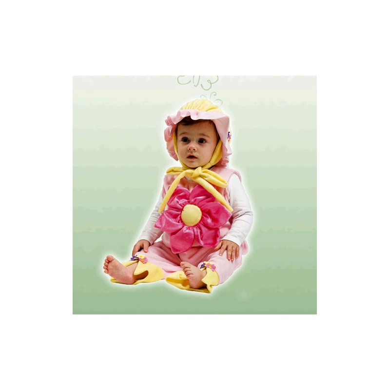 DISFRAZ BEBE FLOR T.3-12 MESES