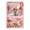 PUZZLE 2x48P DULCES UNICORNIOS