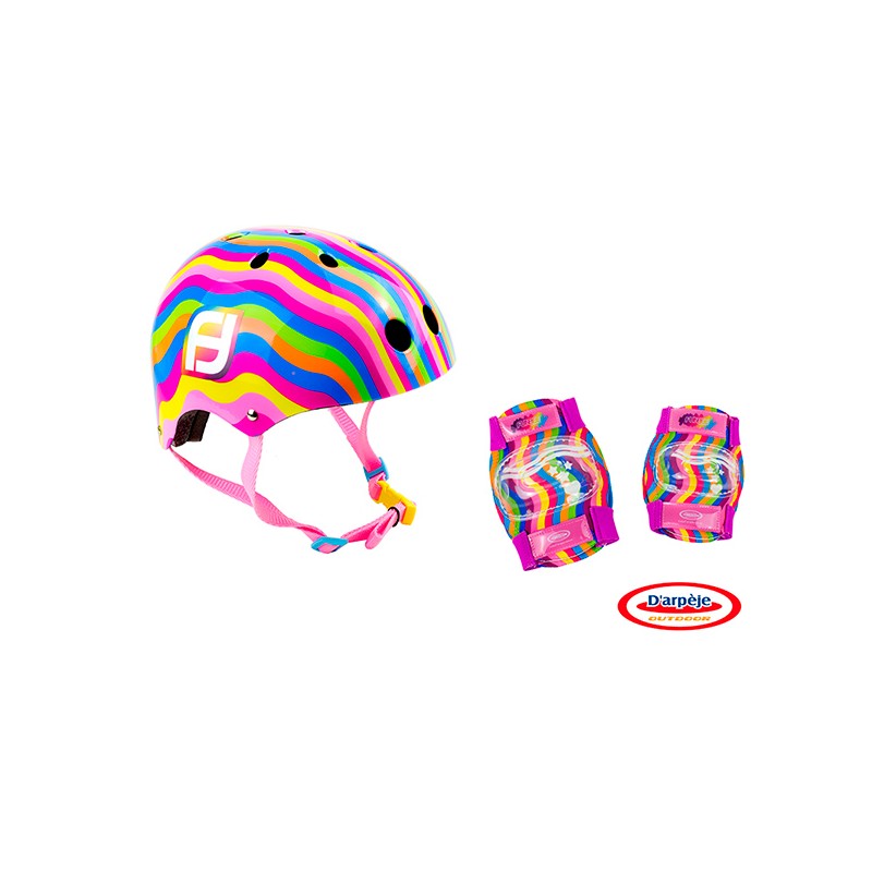 CASCO FUNBEE COLORS BOL+RODILL
